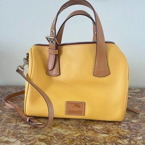 Dooney & Bourke Mustard Yellow Satchel, NWOT